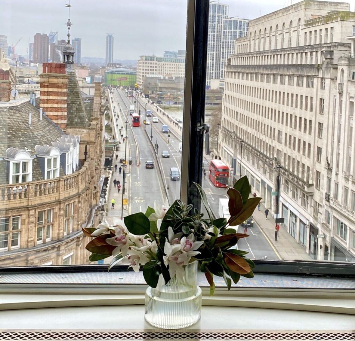 One Aldwych Hotel window view