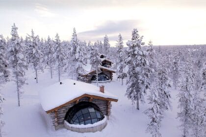Kakslauttanen Kelo glass igloo