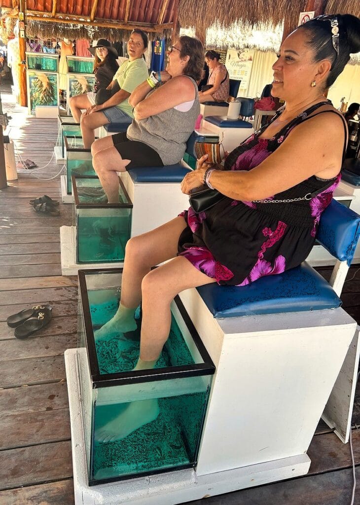 Isla Mujeres, Mexico, El Centro Market. Playa Norte, El Centro, golf